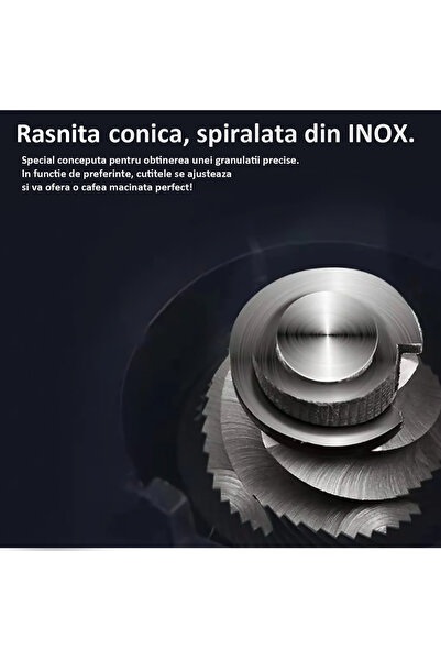 CLD -Care Love Devotion Expresor manual, 15 bari, rasnita reglabila, manometru, pompa dubla, boiler dublu-CLD