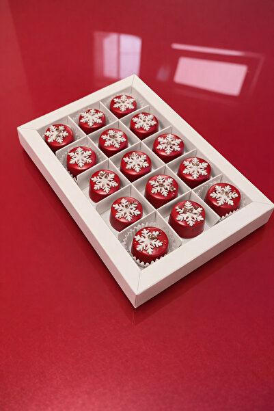 Ege Concept Life 15 Bölmeli Truff ve Çikolata Kutusu 24x16x3 - Tam Şeffaf Ase...