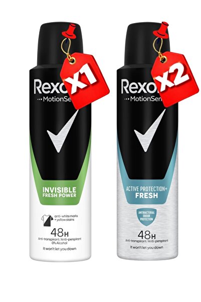 Rexona Deodorant spray 150ml pentru bărbați Invisible Fresh Power X1 + Active...