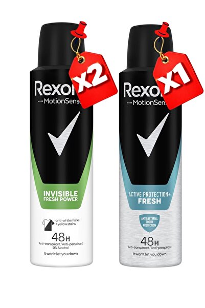 Rexona Deodorant spray 150ml pentru bărbați Invisible Fresh Power x2 + Active...