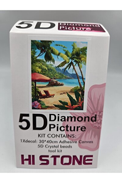 DUCK HOBY 30x40 Boncuklu Taşlı Mozaik Elmas Goblen Pano Tablo Resim Puzzle Dı...