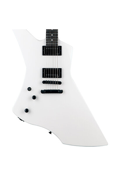 ESP LTD LSNAKEBYTESWLH James Hetfield Snakebyte Solak (Snow White) | Beyaz Yı...