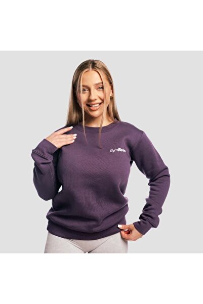 GymBeam Pulover simplu pentru femei, din material obsidian