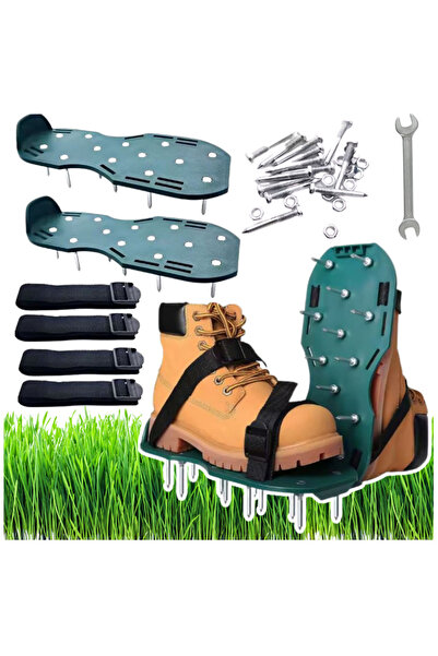 Three top online Aerator Scarifier Shoe Covers With Grass Spikes