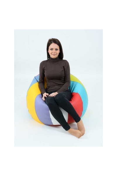 Pufrelax Fotoliu Nirvana Hobbit Pufrelax, Material Piele ecologica - Mozaic