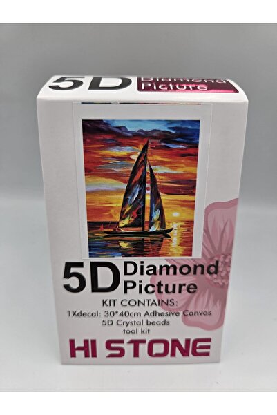 DUCK HOBY 30x40 Boncuklu Taşlı Mozaik Elmas Goblen Pano Tablo Resim Puzzle Dı...