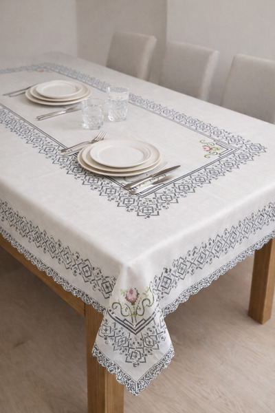 SHAL HOME Ethnic Pattern 150X220Cm Tablecloth