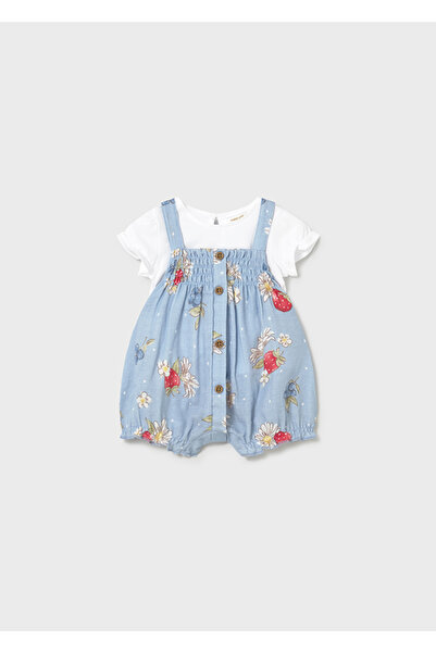 MAYORAL Newborn Jumpsuit and T-Shirt Set