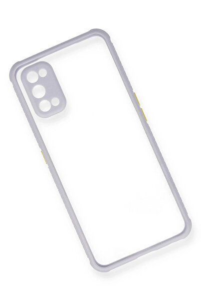 ZEMİRA HOME حافظة نيو فيس ريلمي 7 برو من السيليكون الشفاف ميامي - أرجواني