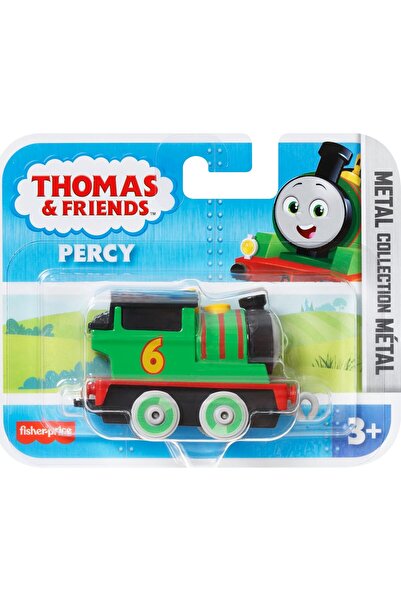 Thomas&Friends Toy Train, Percy Diecast Metal Engine, Push-Along Vehicle for ...