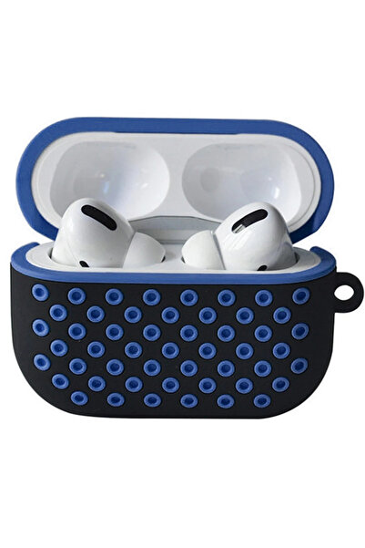 CT STONES حافظة Newface Airpods Pro 2 (الجيل الثاني) الرياضية المثقبة - أسود-...