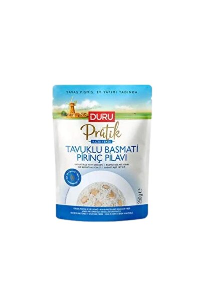 Duru Pratik Hazır Yemek Tavuklu Basmati Pirinç Pilavı 250 gr