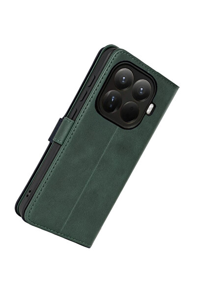 FREEDOM STOREE حافظة نيو فايس شاومي مي 15 تي برو تريند إس بلس - أخضر