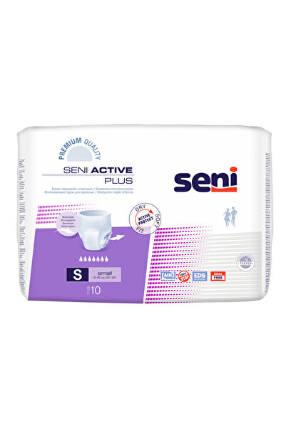Seni Scutece pentru adulți Active Plus S, Absorbție 1900 ml, 10 bucăți