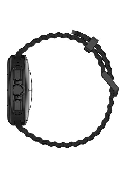 BAMBAM SHOP ساعة Newface Watch 7 Ultra Kr417 بحزام سيليكون - رمادي