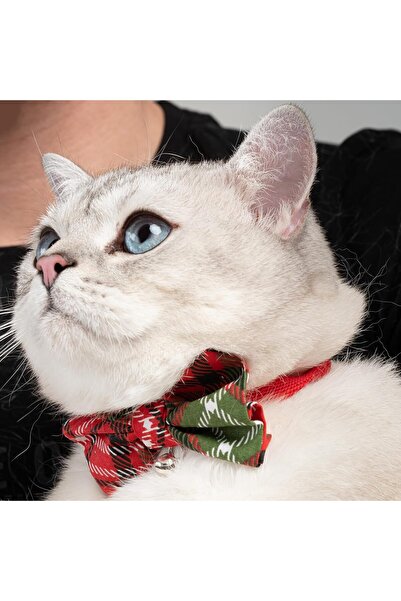 BRF Elizberrasell Adjustable New Year Bow Tie Cat Collar (Chinchinli) 1162345