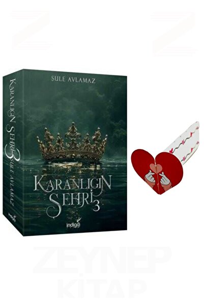 İndigo Kitap Karanlığın Şehri 3 (KARTONKAPAK)(Özel Tasarım Kalp Ayraç Hediyeli)