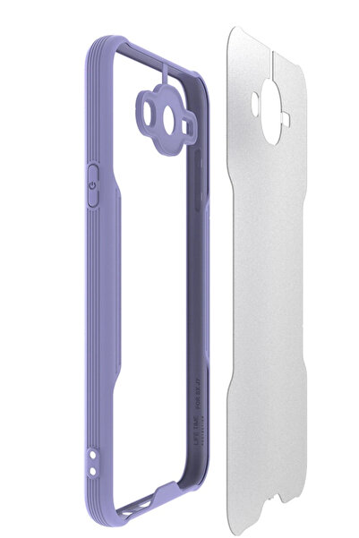 BALCI حافظة نيو فيس لهاتف سامسونج جالاكسي J7 سيليكون بلاتينيوم - أصفر