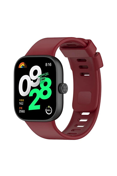 Genel Markalar Redmi Watch 4 Klasik Kordon - Bordo-(5796)