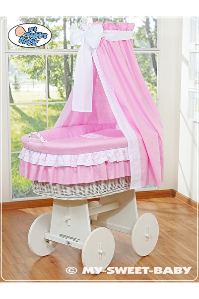 Other Coșuleț Moise cu baldachin - Bellamy roz