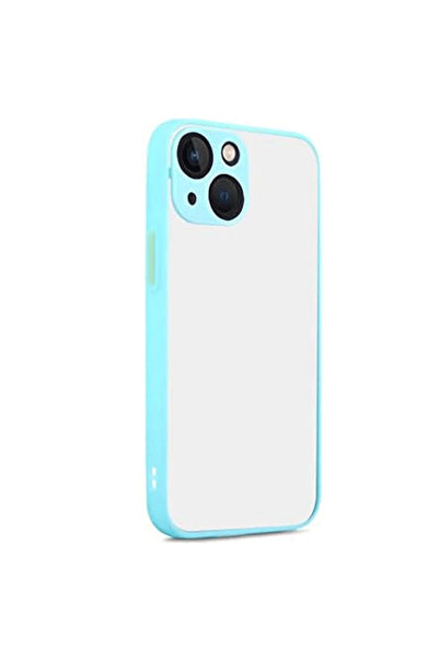 Ş&A BOUTIQE جراب Newface لهاتف آيفون 13 غطاء سيليكون مونتريال - تركواز