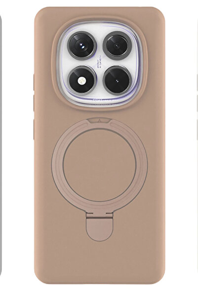 MKR غطاء حماية نيو فايس شاومي ريدمي نوت 14 برو 4G مع حامل ماج سيف - تيتانيوم ...