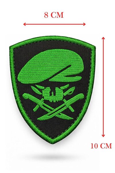 SINGLE SWORD رقعة مطرزة - قبعة كبيرة الحجم - حجاب سكين