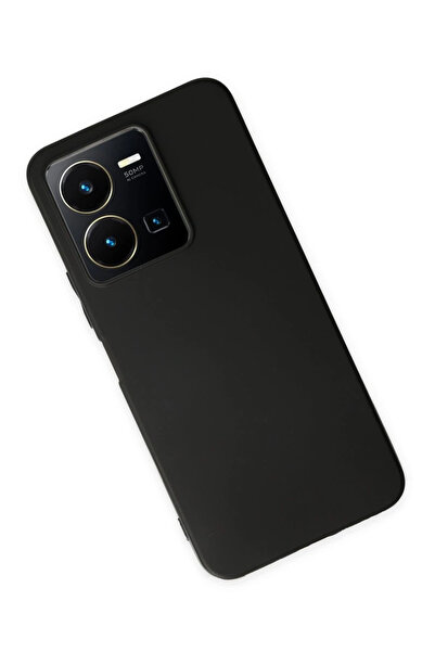 ZEMİRA HOME جراب نيو فيس فيفو Y35 أول سيليكون - أسود