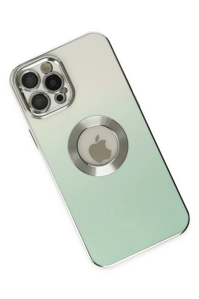 ZEMİRA HOME حافظة Newface لهاتف iPhone 12 Pro من السيليكون الأفضل - تركواز