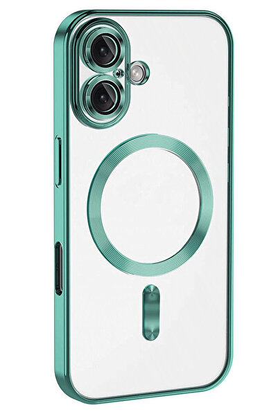 CT STONES حافظة Newface لهاتف آيفون 16 بلس كروس مغناطيس سيف - تركواز