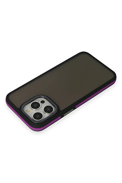 FREEDOM STOREE غطاء هارفيل لهاتف آيفون 14 برو ماكس من نيو فيس - بنفسجي غامق