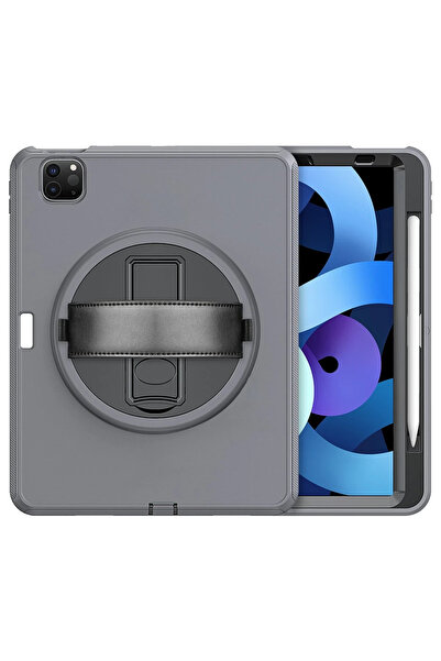 FREEDOM STOREE حافظة تابلت Newface Ipad Pro 11 (2018) بحزام يدوي - رمادي