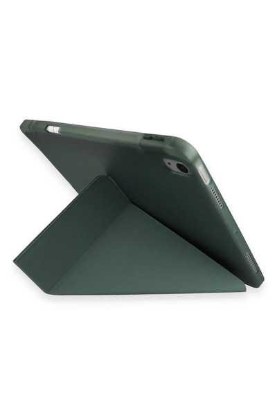 POYRAZ MARKET حافظة تابلت هواوي هونر باد 9 من نيو فيس مع حامل قلم - أخضر داكن