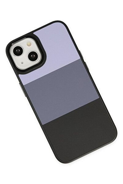 POYRAZ MARKET Newface iPhone 14 Plus Case King Cover - Lilac-Black