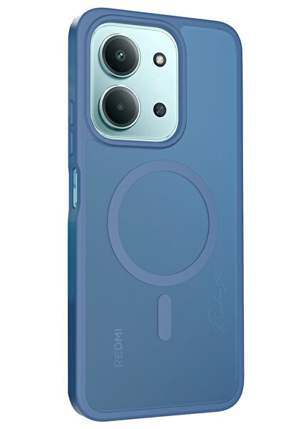 FREEDOM STOREE غطاء جوكو شاومي ريدمي 15C 4G جوتا ماجسيف - أزرق داكن