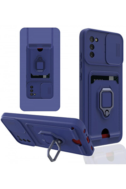 FREEDOM STOREE حافظة Newface لهاتف Samsung Galaxy A03S من السيليكون مع بطاقة ...