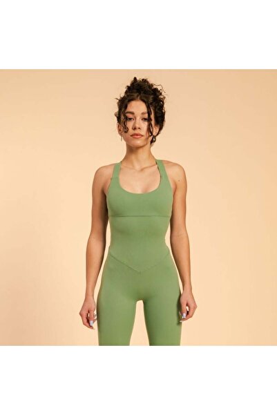 GymBeam Salopetă Hyper pentru femei Olivine - BeastPink