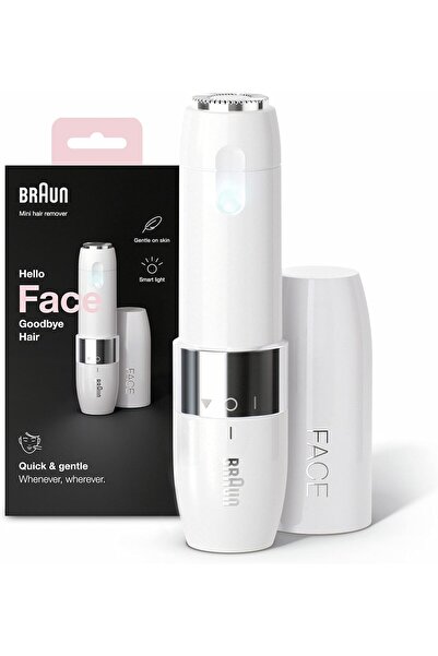 BRF SahraSell Braun FS1000 Mini Tüy Alma Makinesi + Pil ve Temizleme Fırçası,...