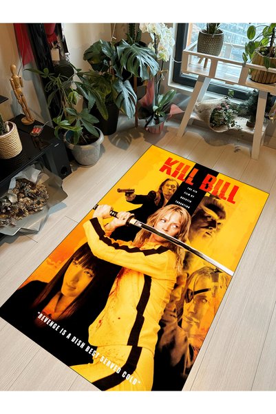 Soytarı Kill Bill Film Poster Halı