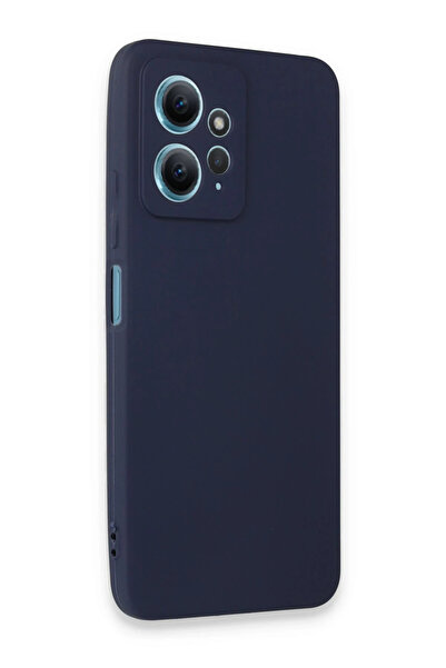 BALCI حافظة Newface لهاتف Xiaomi Redmi Note 12 4G من السيليكون الأول - أزرق داكن