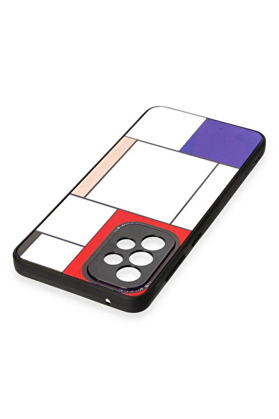 FREEDOM STOREE غطاء حماية نيو فيس لهاتف سامسونج جالاكسي A53 5G بنمط مرآة - مر...