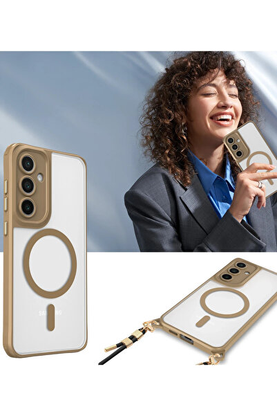 FREEDOM STOREE حافظة Newface لهاتف Samsung Galaxy S25 Plus Enka Magsafe من ال...