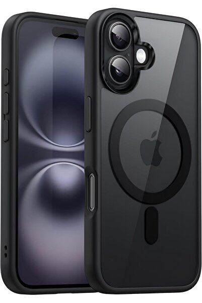 BRF PazarDunyasi Minesk iPhone 17 için SUPER-CRYSTAL Magsafe ile Uyumlu Kılıf...