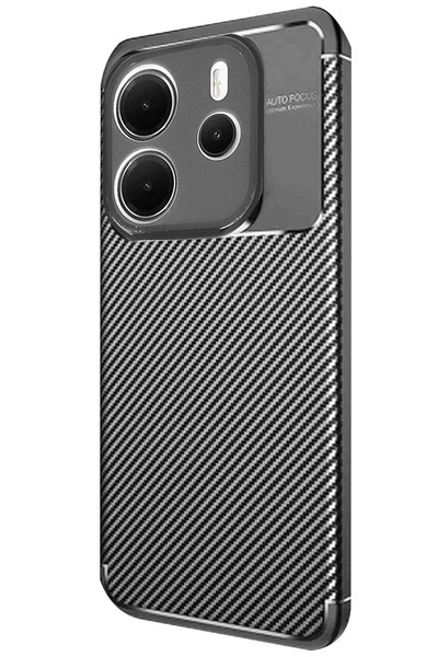 ZEMİRA HOME نيوفايس حافظة هاتف Xiaomi Redmi Note 14 4G بتصميم كربوني بتركيز ت...