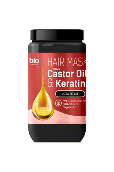 OEM Mască ultra-reparatoare cu ulei de ricin și keratină - 295 ml
