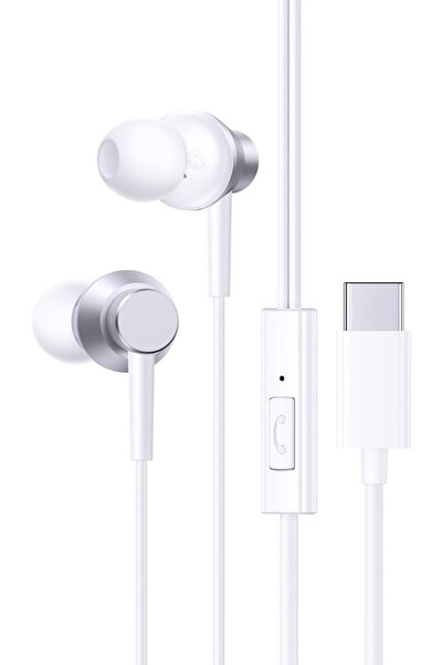 Baseus Encok CZ11 Wired Earphones, White (Moon White)
