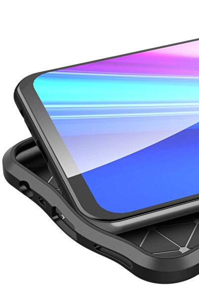 ZEMİRA HOME غطاء Newface Realme 7 للتركيز التلقائي - أحمر