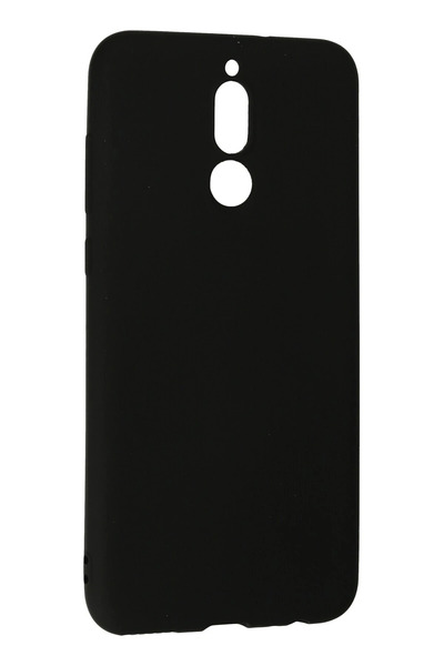 CT STONES حافظة هواوي ميت 10 لايت من نيو فيس، سيليكون مخملي نانو داخلي - أسود