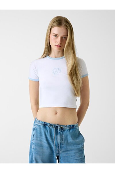 Guess Jeans Дамска тениска Boxy Fit