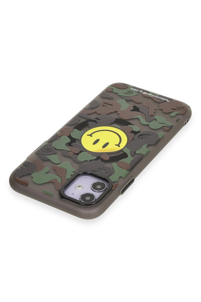 MKR غطاء حماية لهاتف آيفون 11 من نيو فيس بنمط أبولو مغناطيسي - أسود أبولو - 4